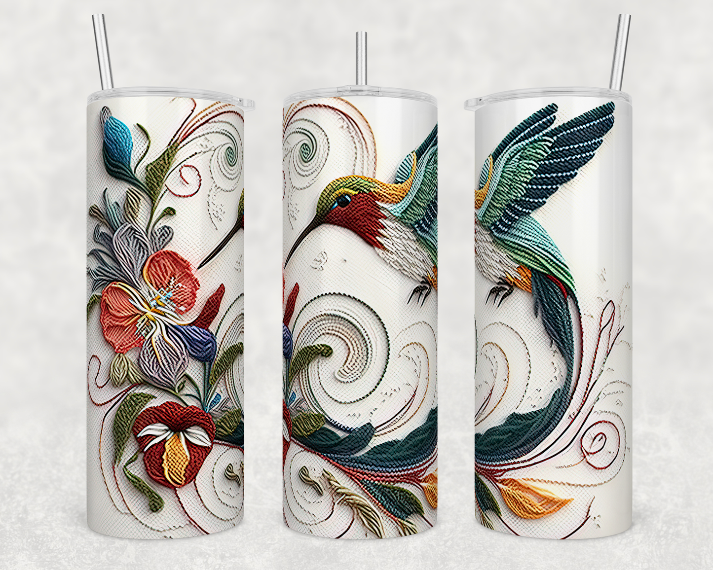 Embroidery Humming Bird