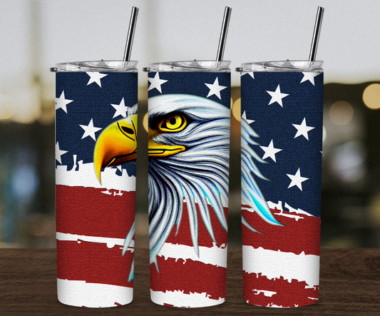 Bald Eagle Flag