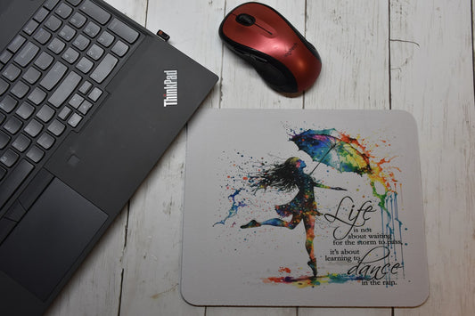 Dance in the Rain Mousepad