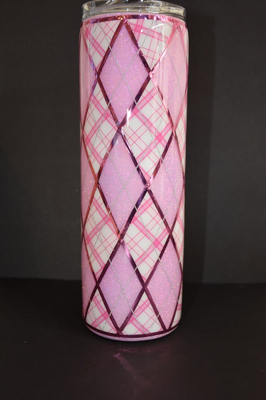 "Delores Umbridge"  Pink plaid argyle