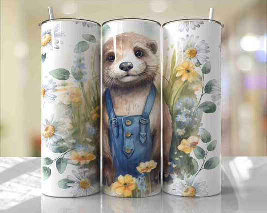 gopher in overalls